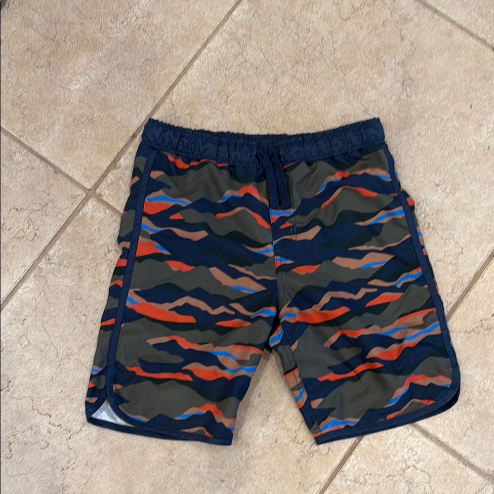 Boys Camouflage Swim Shorts